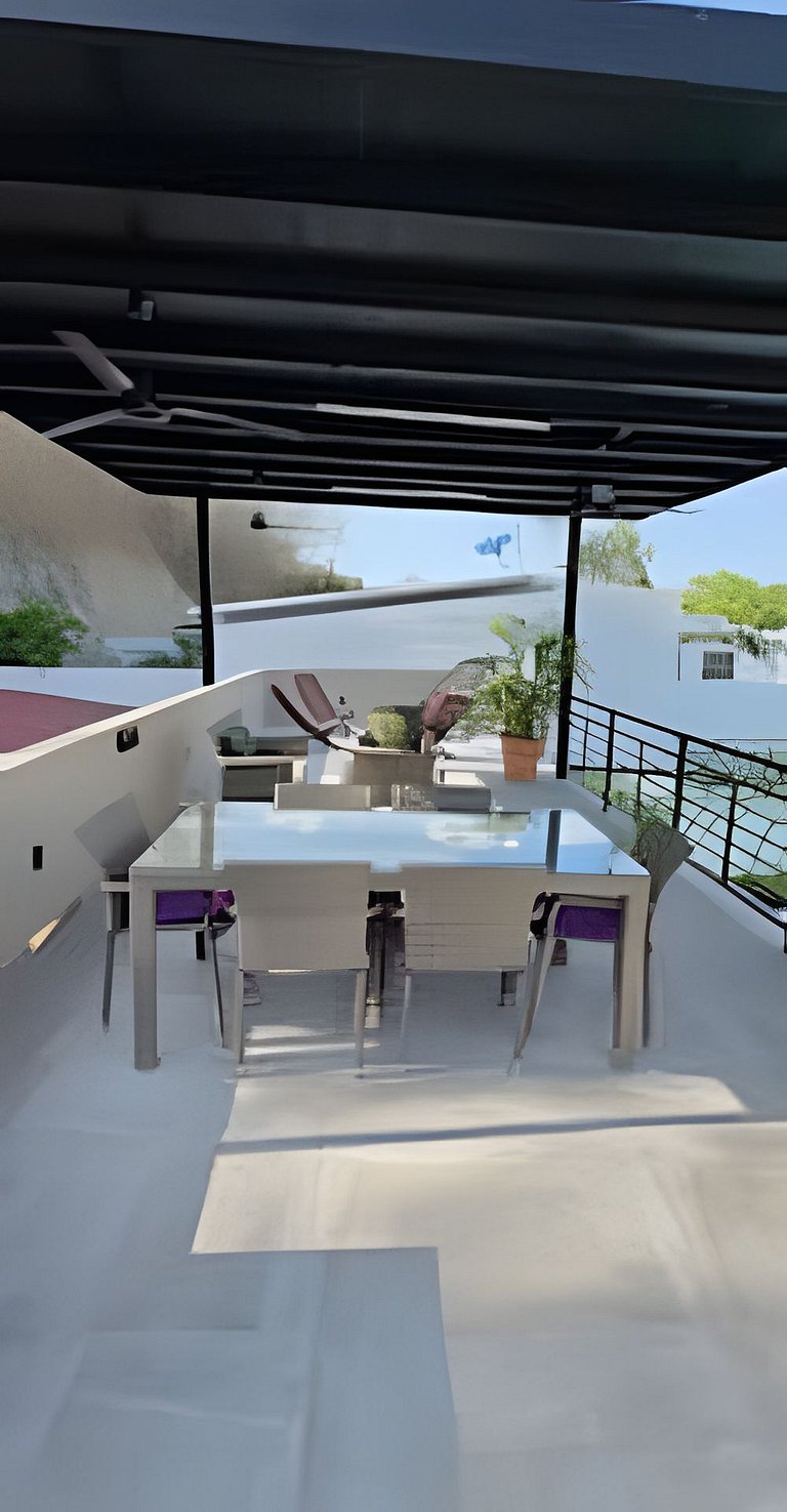 Casa Jardín, casa con alberca.
