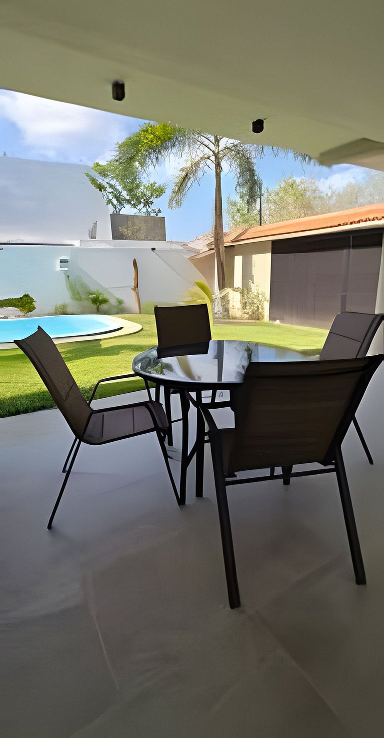 Casa Jardín, casa con alberca.